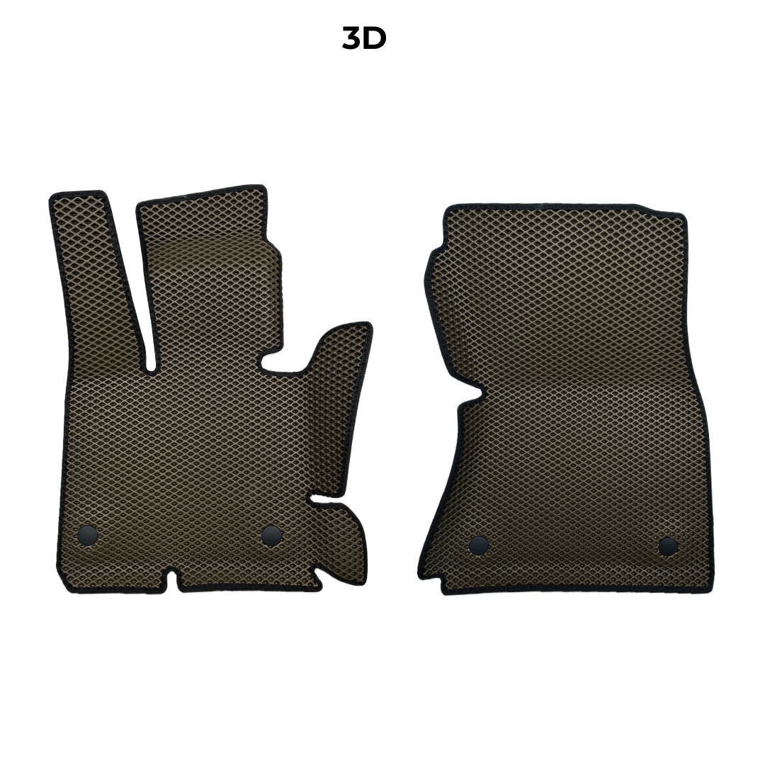 Car mats EVAMATS for BMW X6 (F16) 2 gen 2014-2019 year SUV