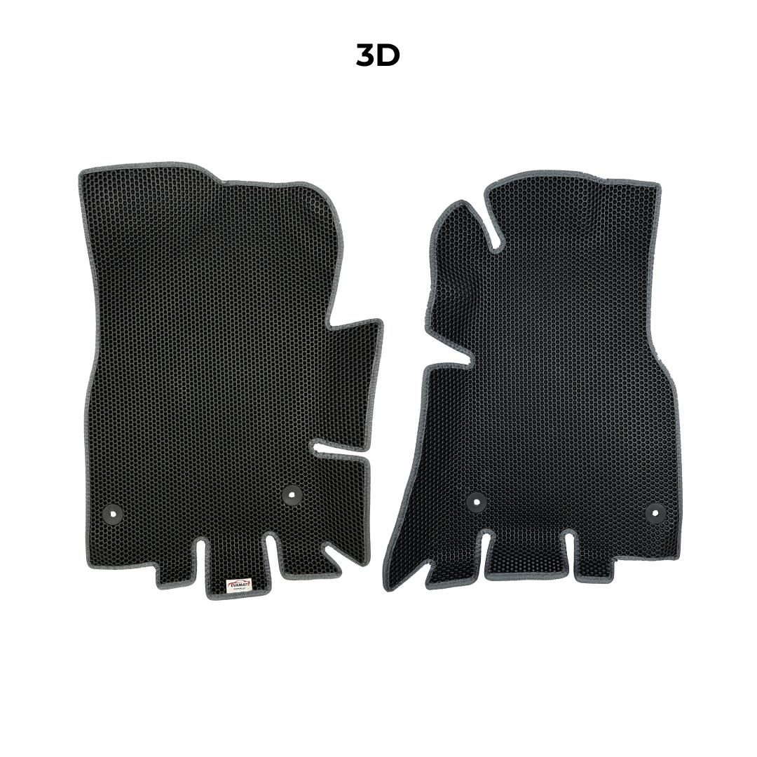 Car mats EVA for Dodge Dakota 3 gen 2004-2011 year Pick-Up double cabin