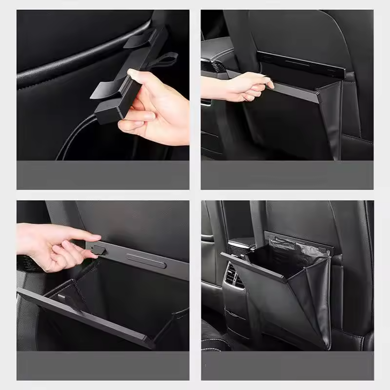 Car trash can or seat organizer