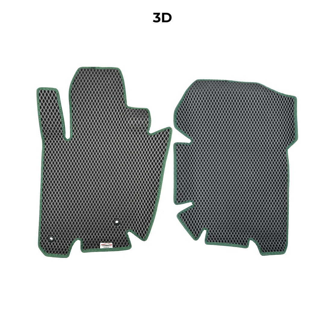 Car mats EVA for Foton Tunland G7 1 gen 2019-2027 year Pick-Up double cabin