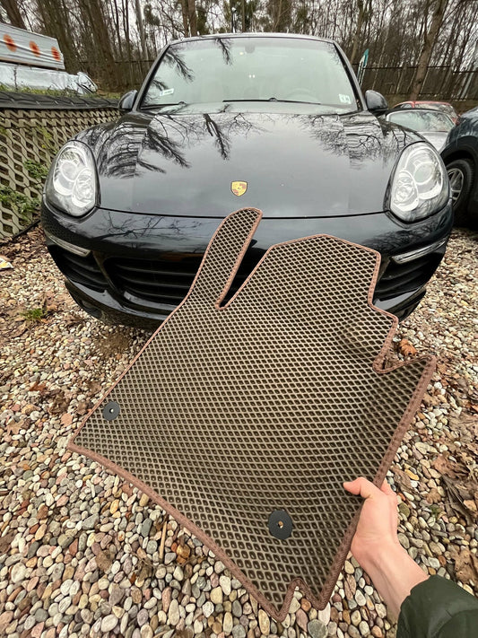 Floor mats for the 2010-2017 Porsche Cayenne