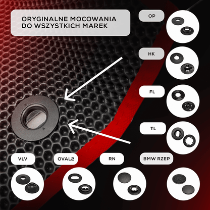 Fußmatten EVAMATS für Mazda 6(GG) 1. Generation 2002–2008, Limousine