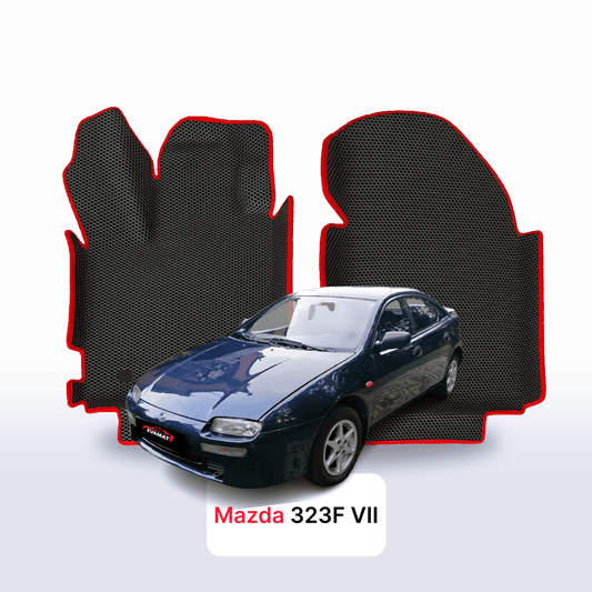 Car mats EVAMATS for Mazda 323F 7 gen 1994-1998 year HATCHBACK/LIFTBACK