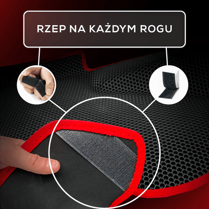 Car mats EVAMATS for Fiat 500L(Cross) 1 gen 2017-2023 year MINIVAN