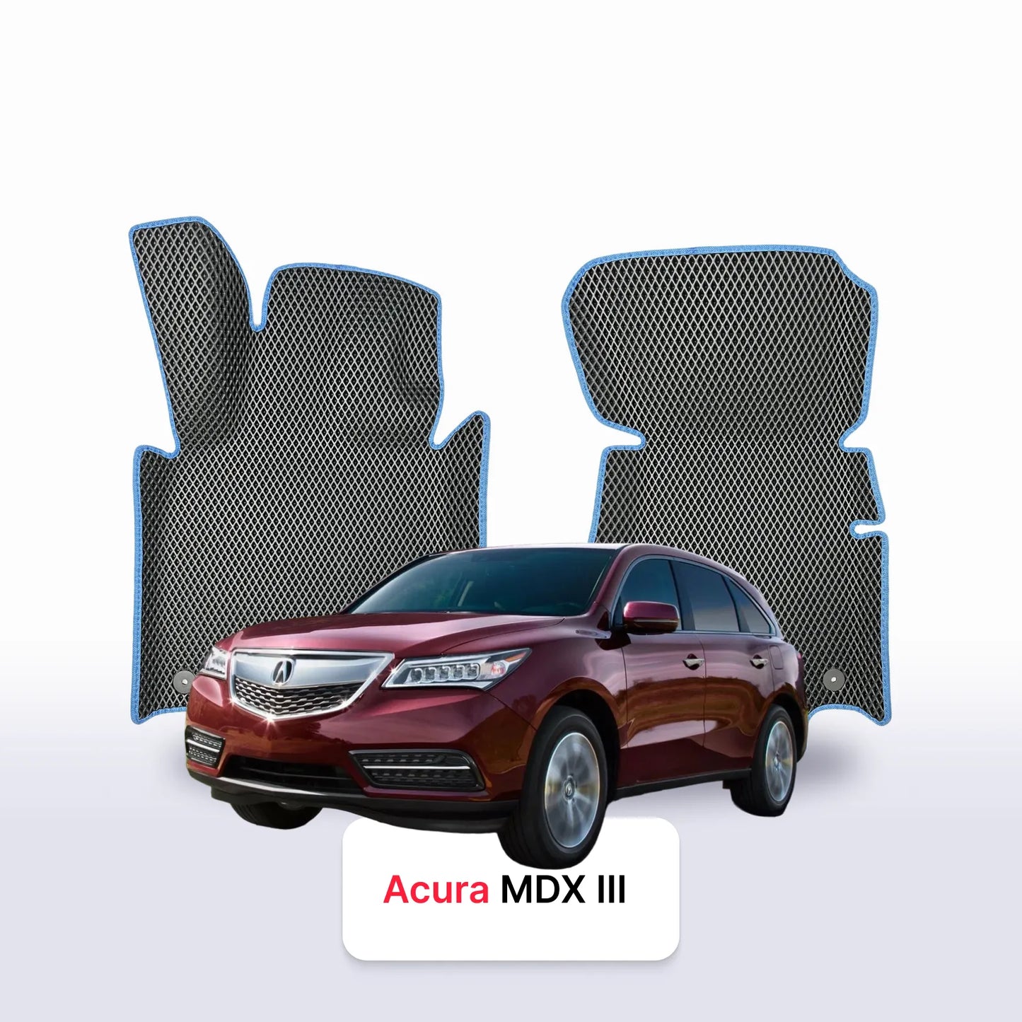 Car mats EVA for Acura MDX 3 gen 2013-2020 year SUV