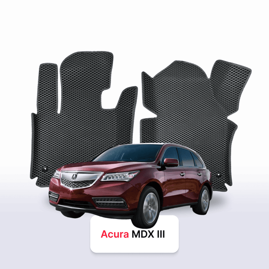 Car mats EVAMATS for Acura MDX 3 gen 2013-2020 year SUV