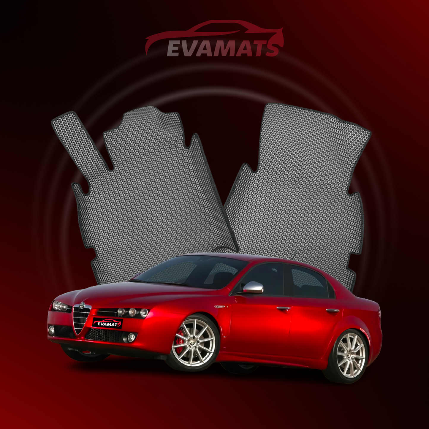 Car mats EVAMATS for Alfa Romeo 159 2005-2011 year SEDAN