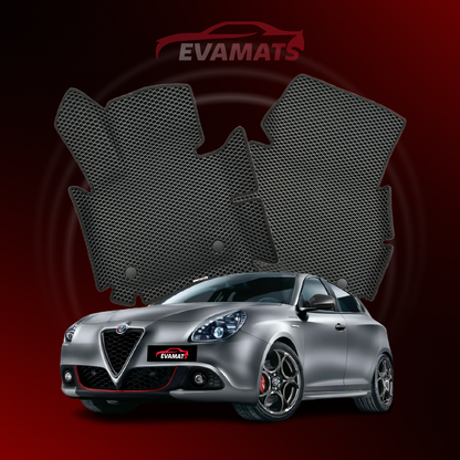 Autokoberce EVAMATS pro Alfa Romeo Gullieta(940) 2010-2020 rok HATCHBACK 5dv.