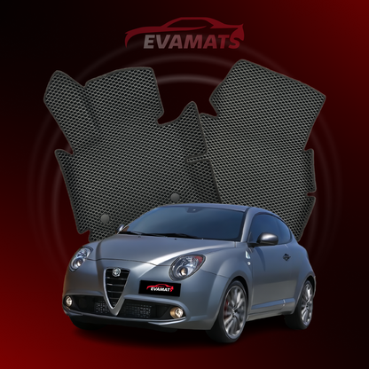 Autokoberce EVAMATS pro Alfa Romeo MiTo 1 gen 2008-2018 rok HATCHBACK 3dv.