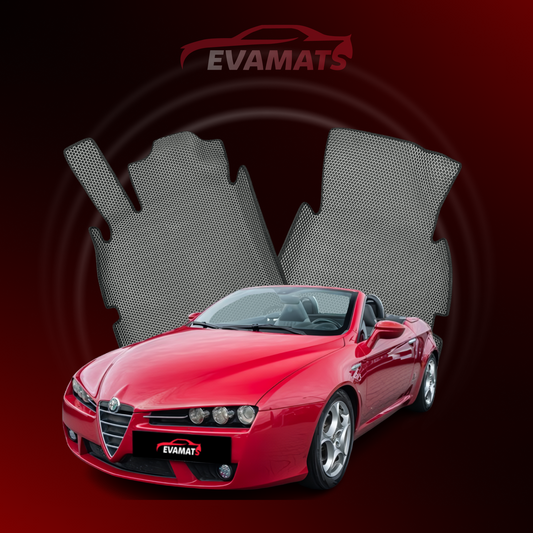 Car mats EVAMATS for Alfa Romeo Spider 2005-2010 year CABRIO