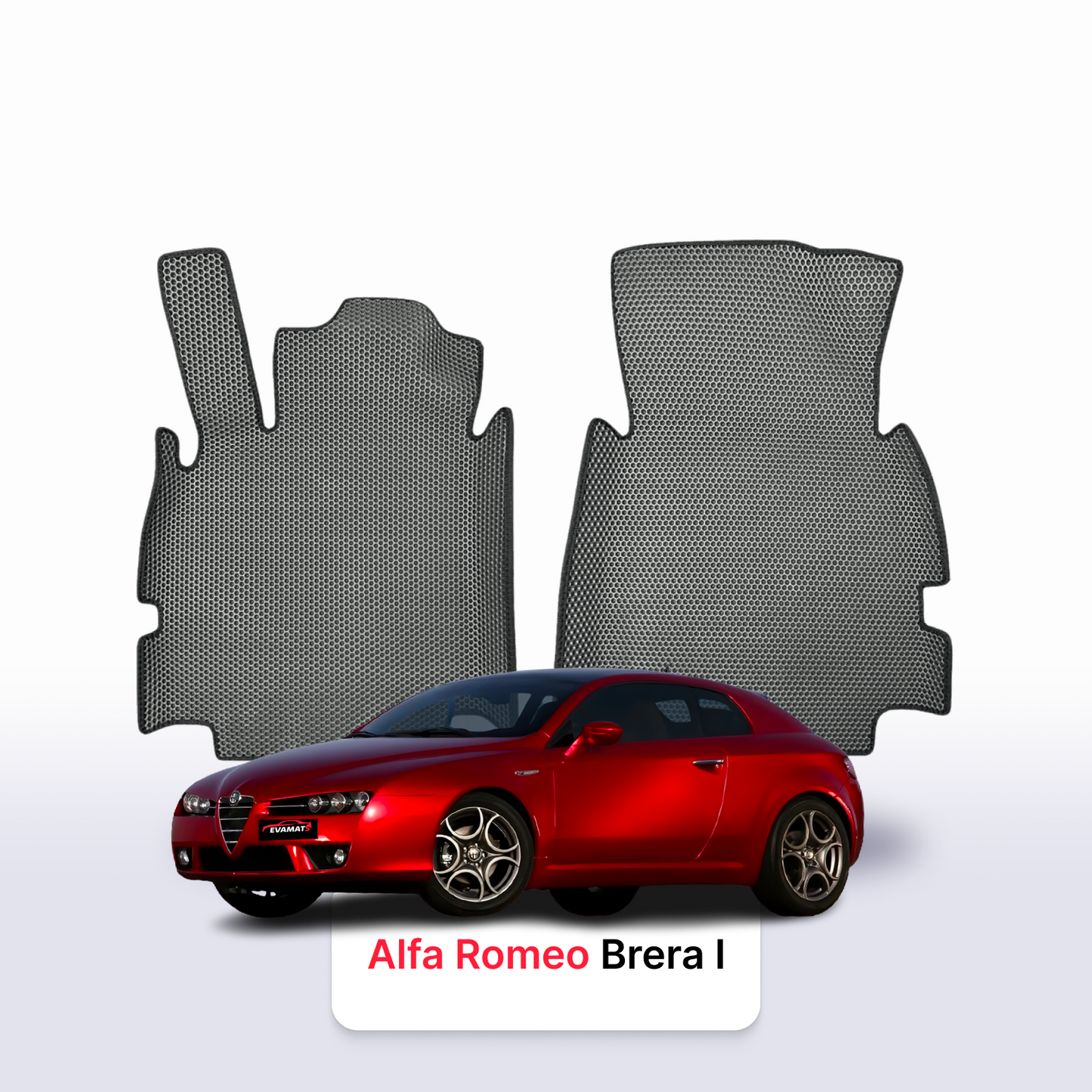 Car mats EVAMATS for Alfa Romeo Brera 2005-2010 year HATCHBACK 3 door