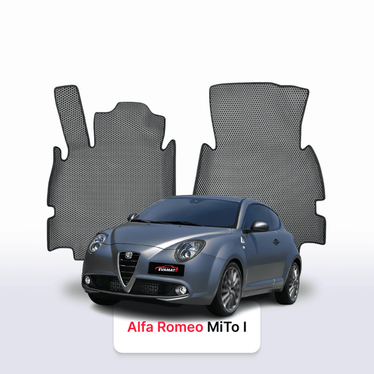 Car mats EVAMATS for Alfa Romeo MiTo 1 gen 2008-2018 year HATCHBACK 3 door