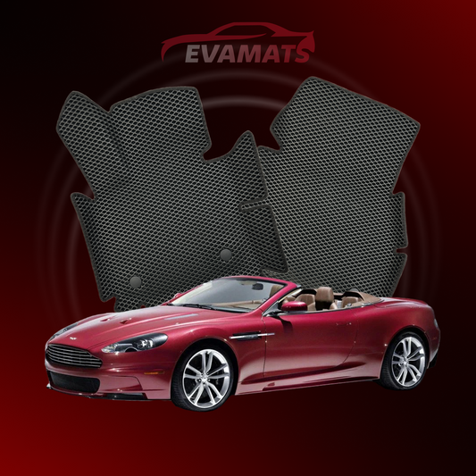 Fußmatten EVAMATS für Aston Martin DBS 2 Gen 2007-2012 Jahr CABRIO Volante