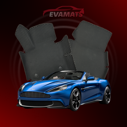 Fußmatten EVAMATS für Aston Martin Vanquish 2 Gen 2012-2018 Jahr ROADSTER-S