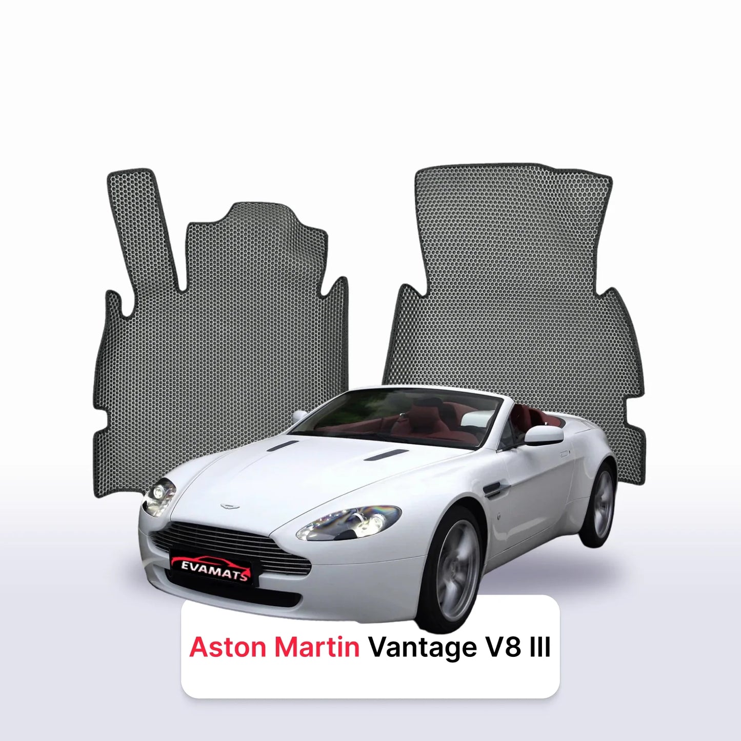 Car mats EVAMATS for Aston Martin Vantage V8 3 gen 2005-2017 year ROADSTER