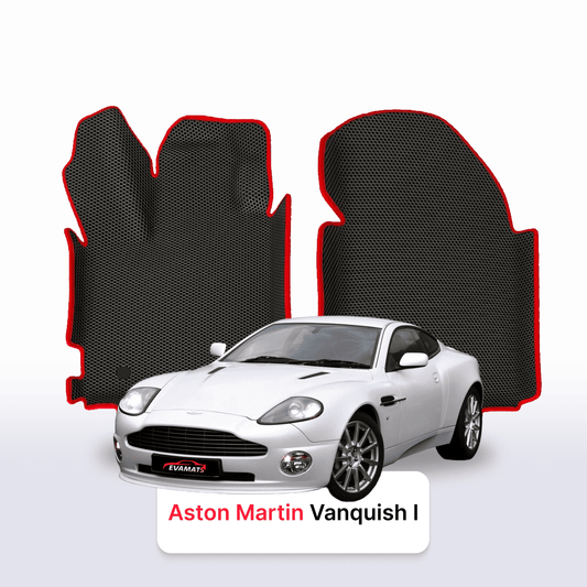 Car mats EVAMATS for Aston Martin Vanquish 1 gen 2001-2007 year COUPE-S