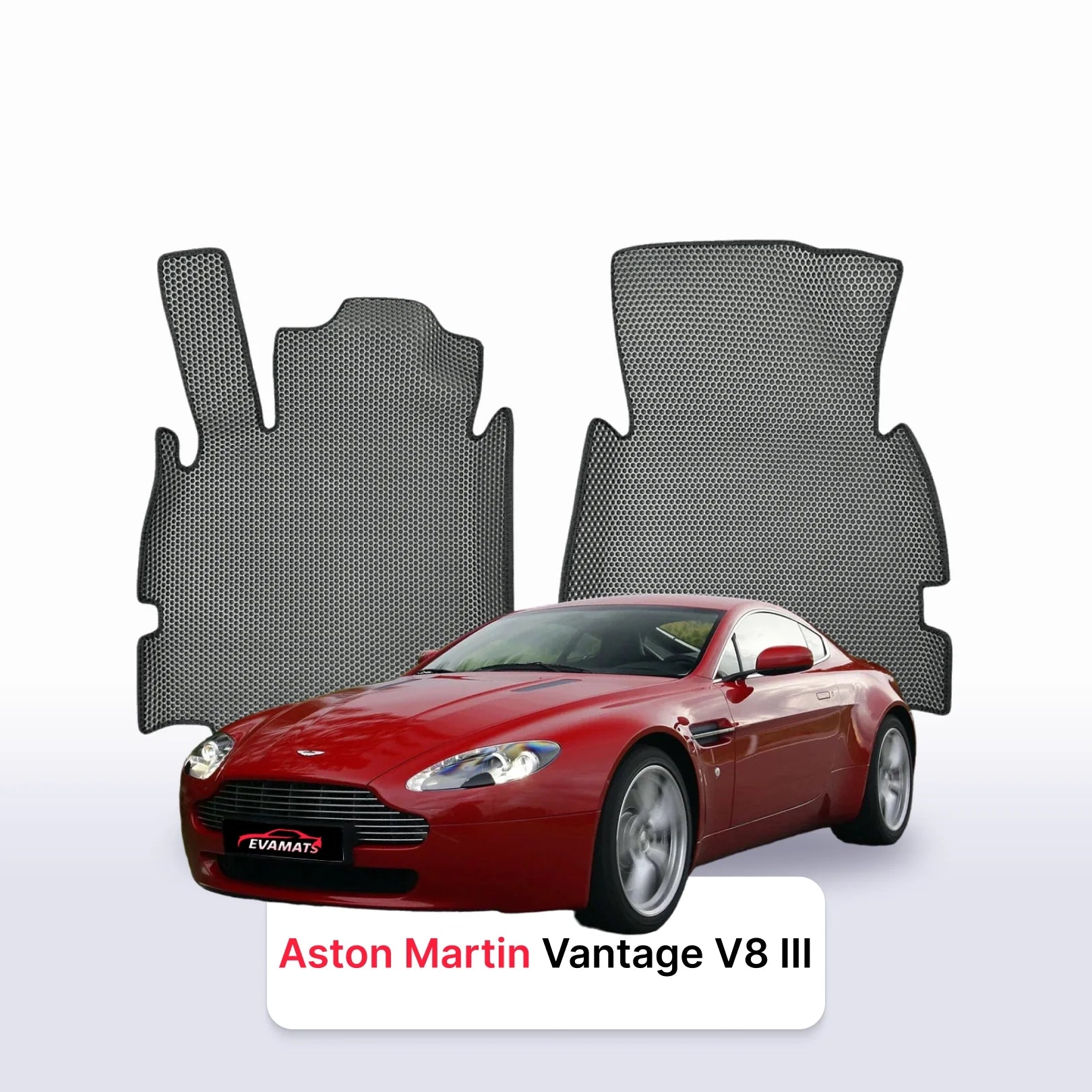 Car mats EVAMATS for Aston Martin Vantage V8 3 gen 2005-2017 year COUPE