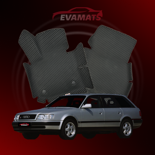 Alfombrillas de coche EVAMATS para Audi 100(C4) 4ª generación año 1990-1994 STATION WAGON