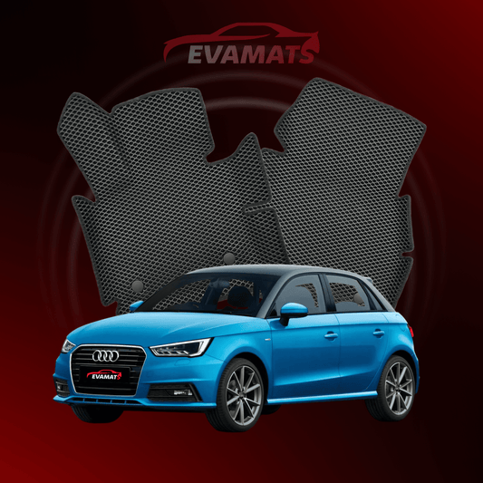 Autokoberce EVAMATS pro Audi A1(8X) 1 gen 2010-2018 rok HATCHBACK 5 dveřový (Sportback)