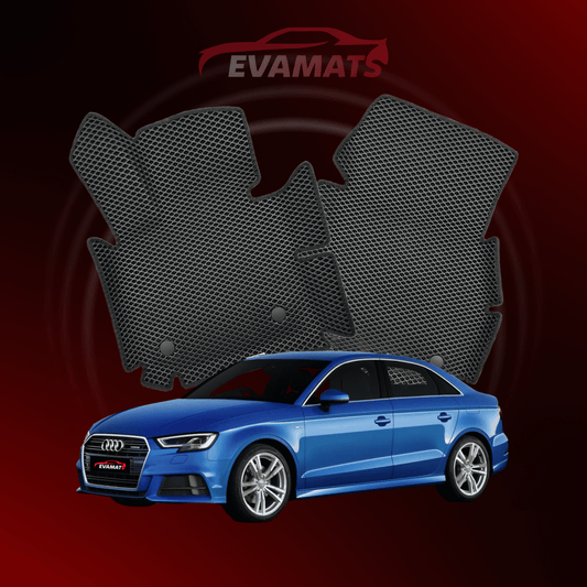 Tapis de voiture EVAMATS pour Audi A3(8V) 3 gen 2012-2020 année BERLINE