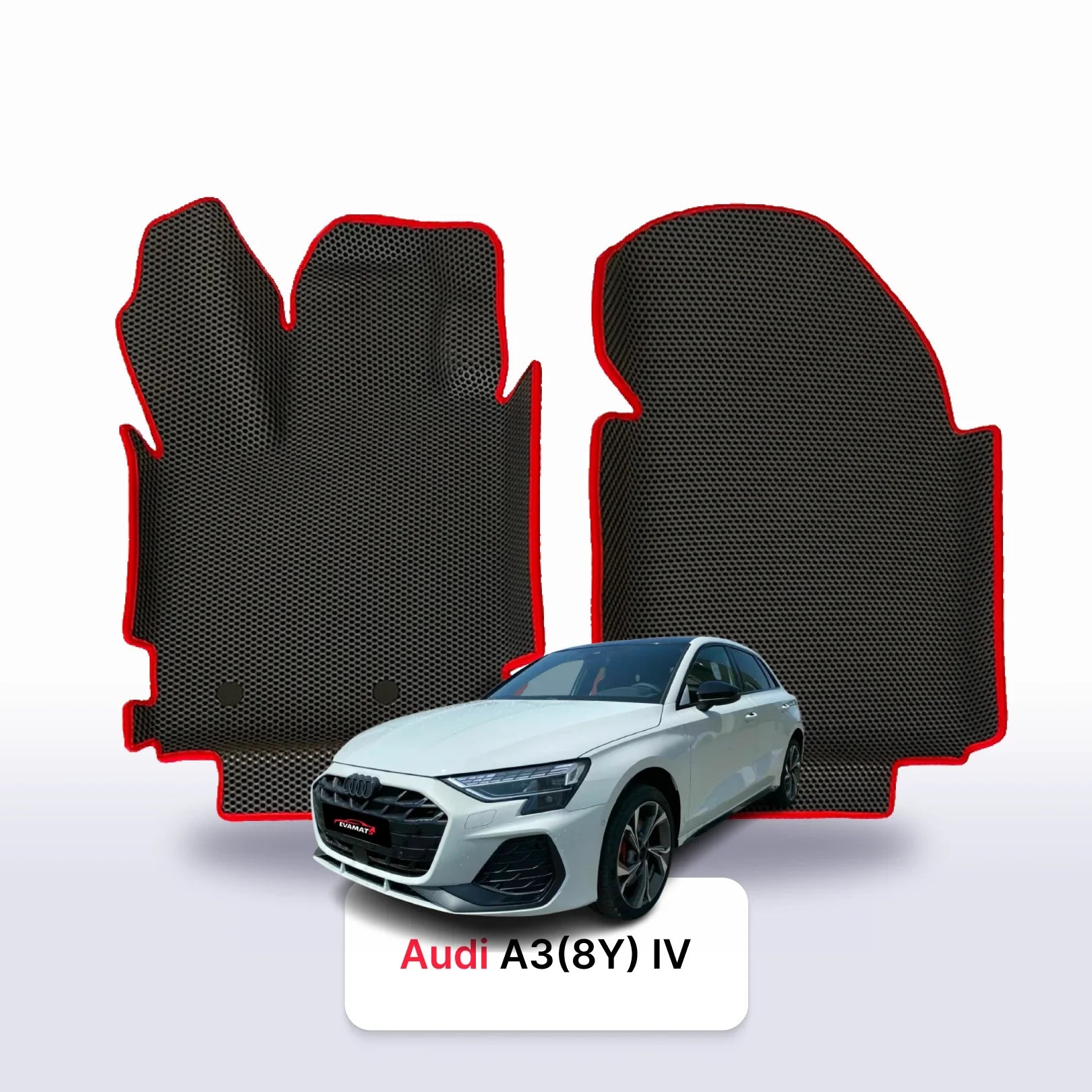 Car mats EVAMATS for Audi A3(8Y) facelift 4 gen 2024-2027 year
