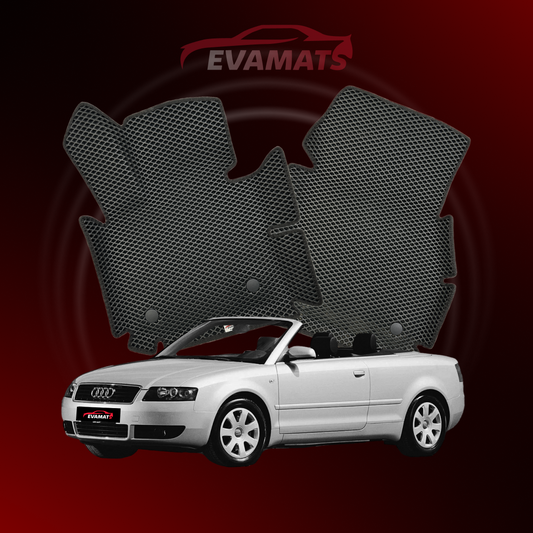 Car mats EVAMATS for Audi A4(B6) 2 gen 2000-2006 year CABRIO