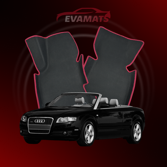 Car mats EVAMATS for Audi A4(B7) 3 gen 2004-2009 year CABRIO