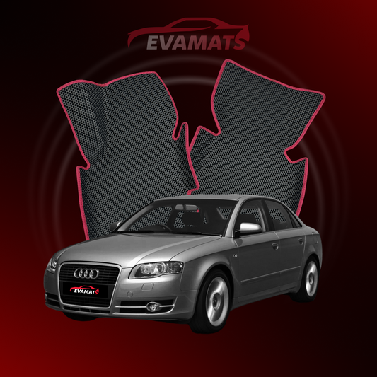 Car mats EVAMATS for Audi A4(B7) 3 gen 2004-2009 year SEDAN