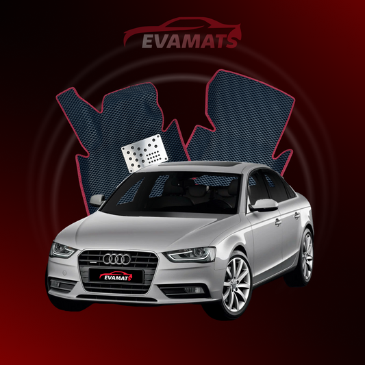 Car mats EVAMATS for Audi A4(B8) 4 gen 2007-2015 year SEDAN