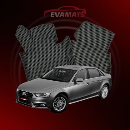 Autokoberce EVAMATS pro Audi A4(B8) 4 gen 2011-2015 rok SEDAN LONG