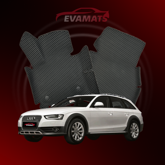 Car mats EVAMATS for Audi A4 Allroad(B8) 4 gen 2009-2016 year STATION WAGON