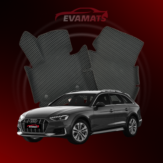 Car mats EVAMATS for Audi A4 Allroad(B9) 5 gen 2016-2025 year STATION WAGON