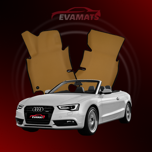 Tapis de voiture EVAMATS pour Audi A5(8T) 1 gen 2007-2016 année CABRIO