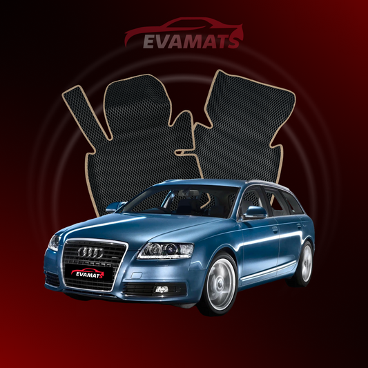 Alfombrillas de coche EVAMATS para Audi A6(C6) 3ª generación año 2004-2011 STATION WAGON