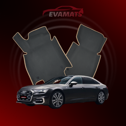 Alfombrillas de coche EVAMATS para Audi A6(C8) 5ª generación año 2022-2025 SEDAN LONG