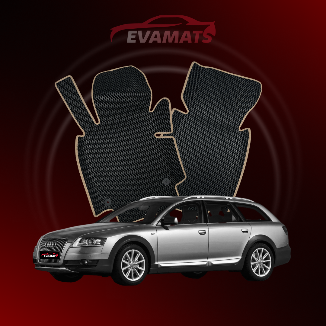 Autokoberce EVAMATS pro Audi A6 Allroad(C6) 3 gen 2006-2011 rok STATION WAGON