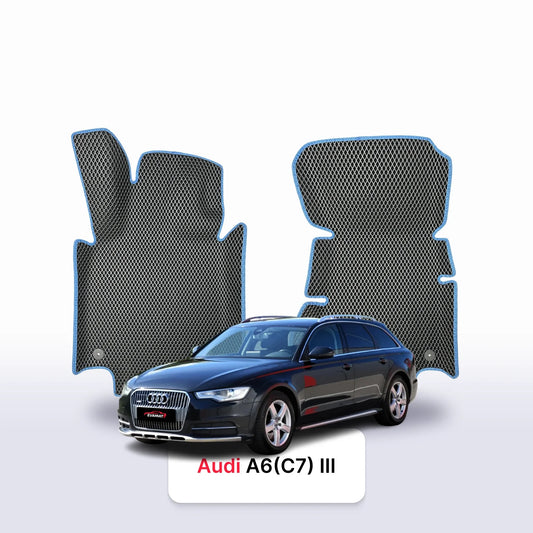 Car mats EVAMATS for Audi A6 Allroad(C7) pre-facelift 3 gen 2012-2014 year STATION WAGON