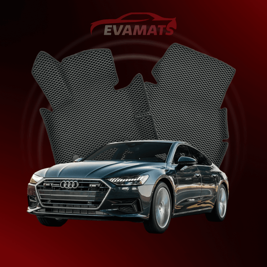 Car mats EVAMATS for Audi A7(4K) 2 gen 2018-2025 year LIFTBACK