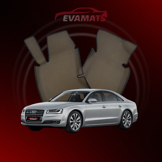 Alfombrillas de coche EVAMATS para Audi A8(D4) 3ª generación año 2009-2017 SEDAN