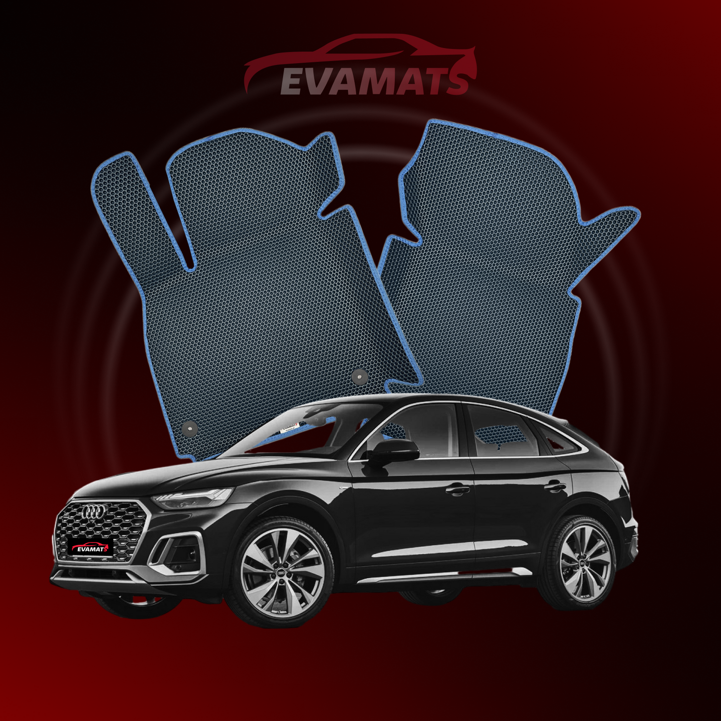 Car mats EVAMATS for Audi Q5 Sportback (FY) 1 gen 2020-2025 year SUV