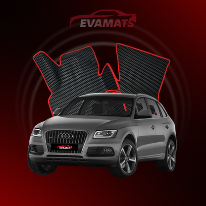 Car mats EVAMATS for Audi Q5(8R) 1 gen 2008-2017 year SUV