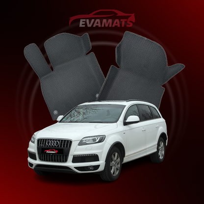 Car mats EVAMATS for Audi Q7(4L) 1 gen 2005-2015 rok SUV 5 seater