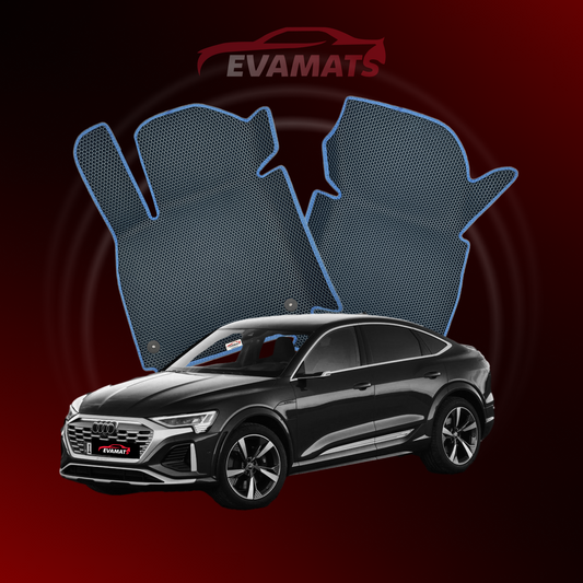 Tappetini per auto EVAMATS per Audi SQ8 Sportback e-tron 1 generazione 2022-2025 anno SUV elettrico