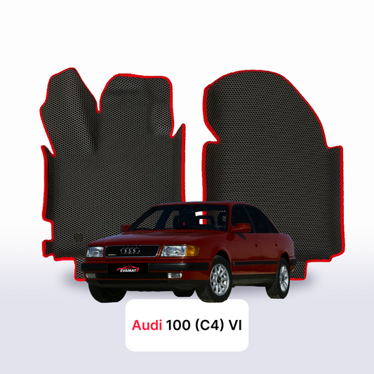 Car mats EVAMATS for Audi 100(C4) 4 gen 1990-1994 year SEDAN