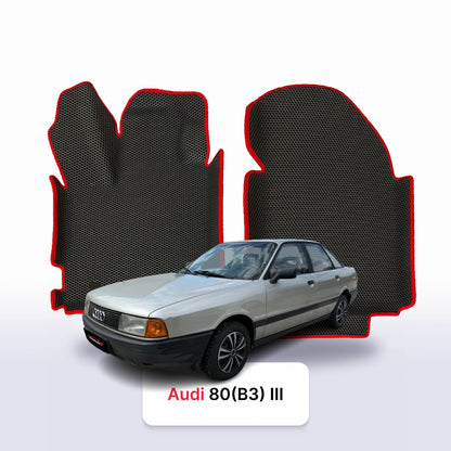 Car mats EVA for Audi 80(B3) 3 gen 1986-1991 year SEDAN