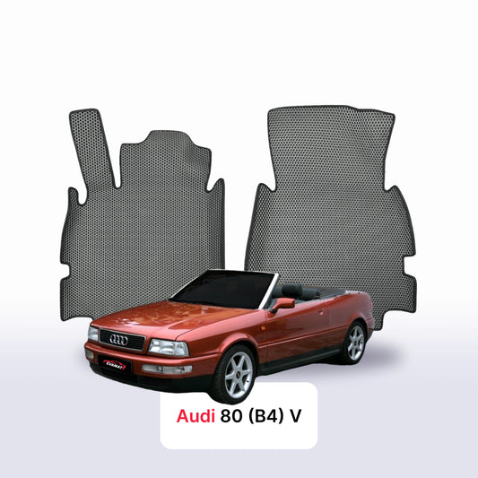 Car mats EVAMATS for Audi 80(B4) 5 gen 1991-2000 year CABRIO