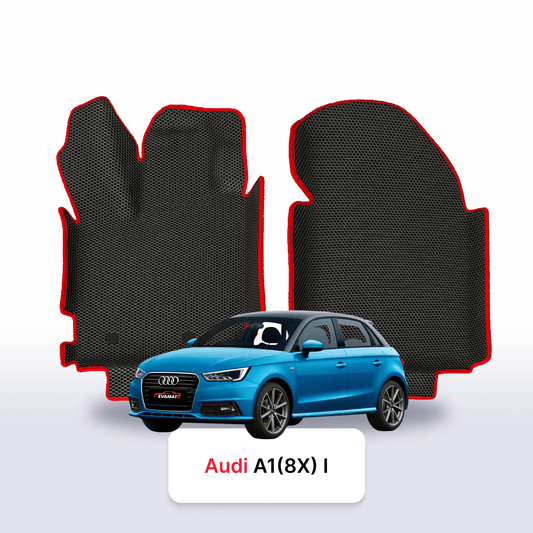 Car mats EVAMATS for Audi A1(8X) 1 gen 2010-2018 year HATCHBACK 5 door (Sportback)