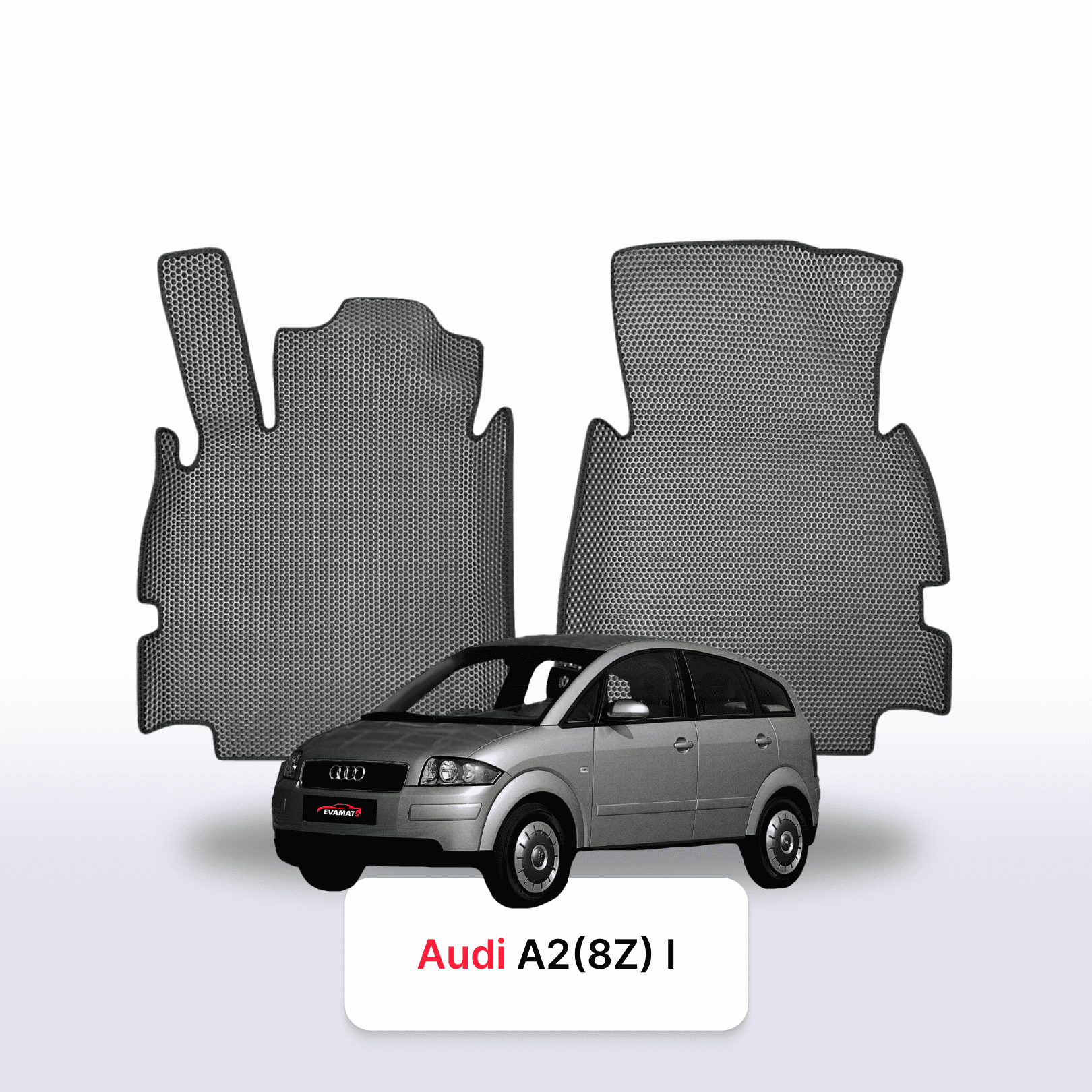 Car mats EVA for Audi A2(8Z) 1 gen 1999-2007 year HATCHBACK 5 door