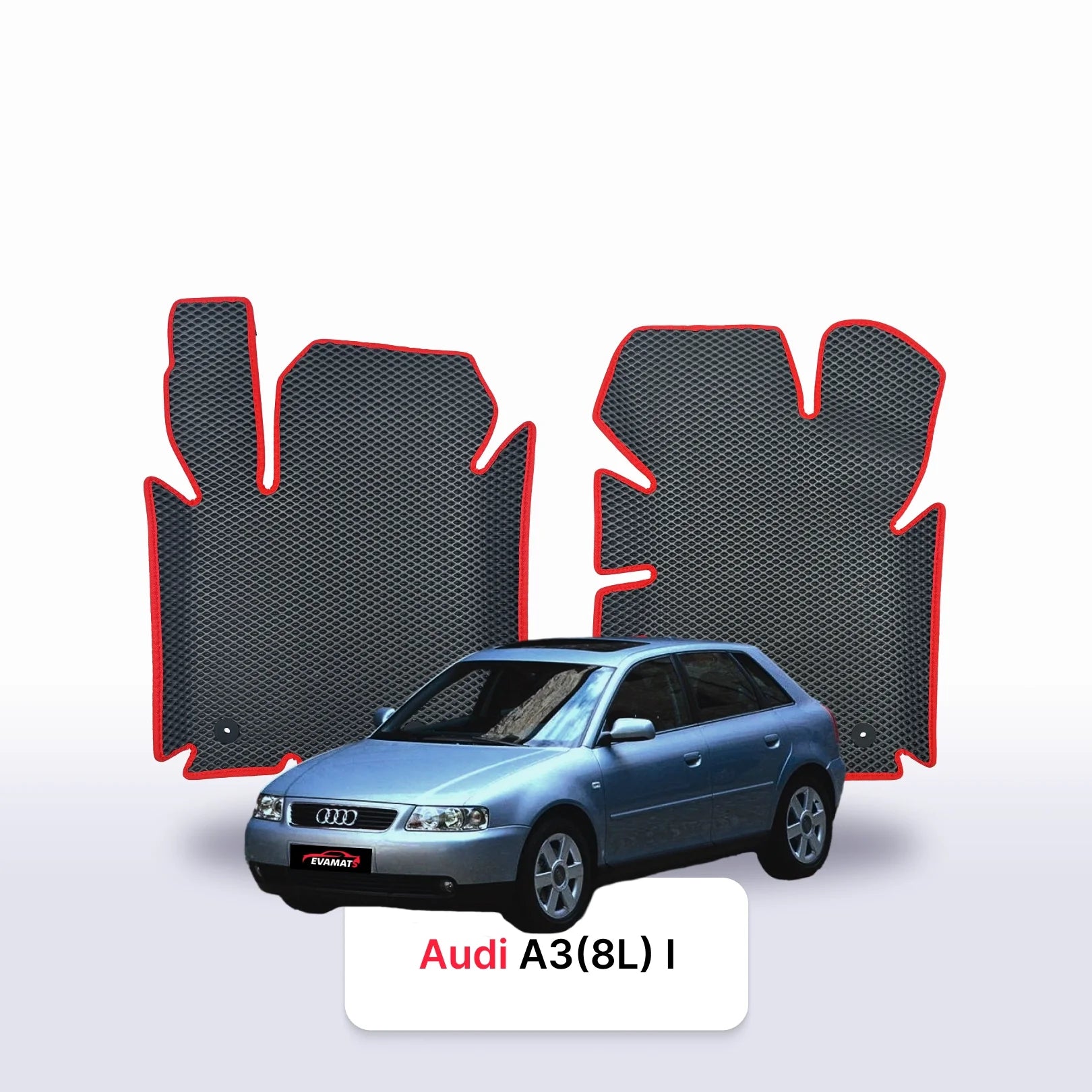 Car mats EVAMATS for Audi A3(8L) facelift 1 gen 2000-2003 year