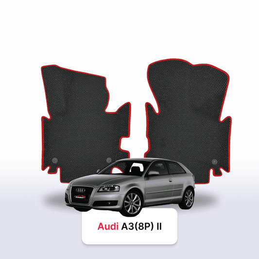 Car mats EVAMATS for Audi A3(8P) 2 gen 2003-2013 year HATCHBACK 3 door